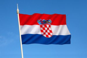 vlajka chorvátska